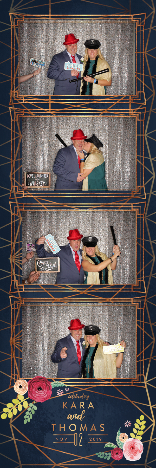 Kara and Thomas Wedding | View more photos from the event at gallery.photoboothbillings.com/u/PhotoBoothBillings/Kara-and-Thomas-Wedding